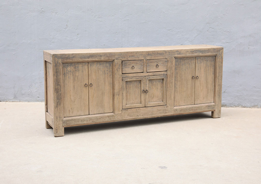 52-3598, Wooden sideboard with doors and drawers