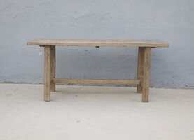 52-3698, Elm wooden bar table 