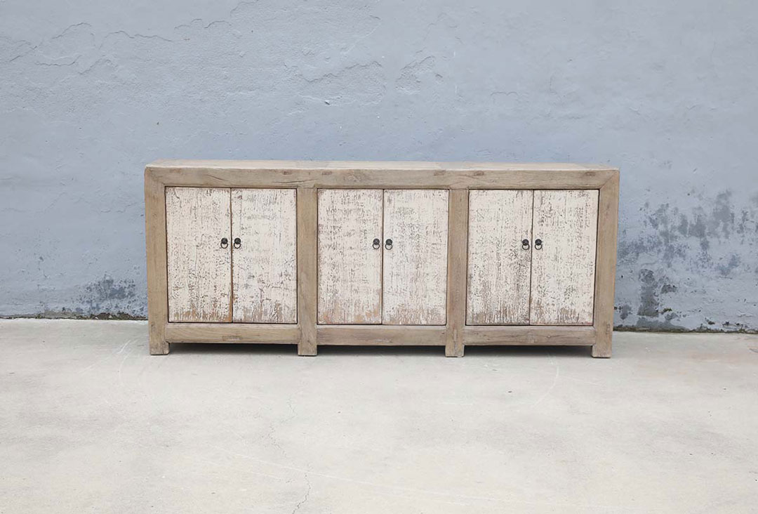 52-6575, White-wooden sideboard