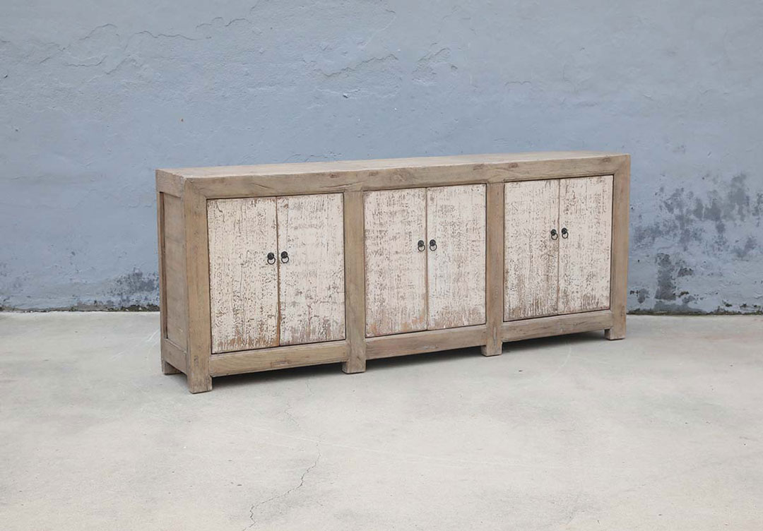 52-6575, White-wooden sideboard
