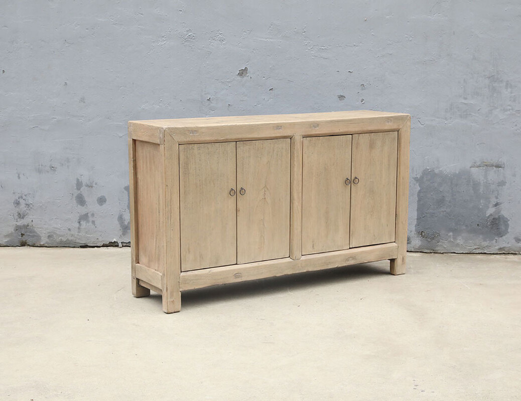52-7307, Wooden sideboard with 4 doors