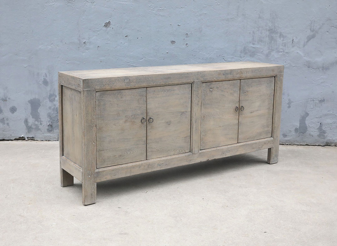 52-7702, Wooden sideboard with 4 doors 