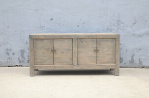 52-7702, Wooden sideboard with 4 doors 