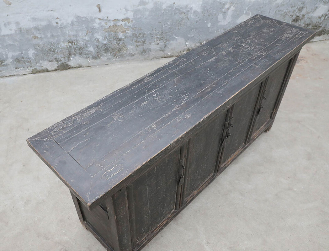 A119, Black sideboard with 4 doors