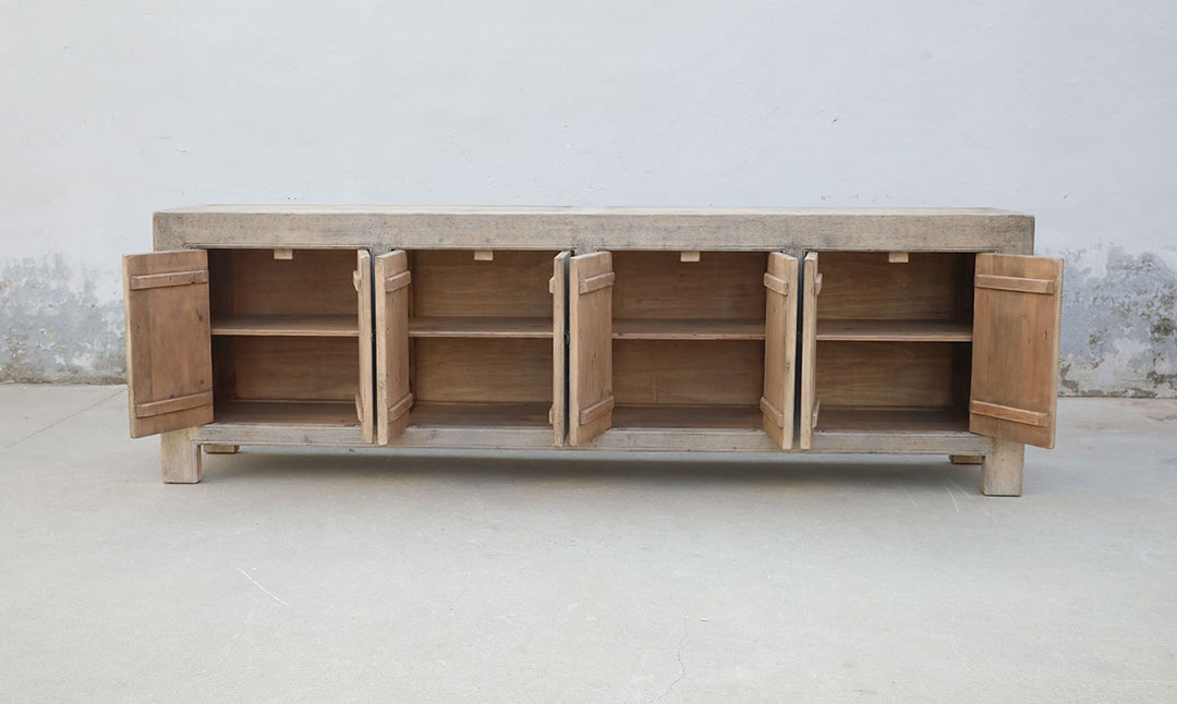 A144, Wooden sideboard with 8 doors