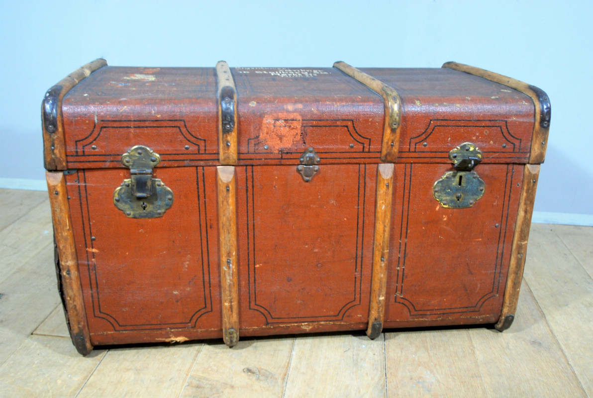 antique suitcase