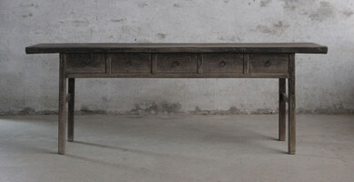 BT-1263, Side table with 5 drawers