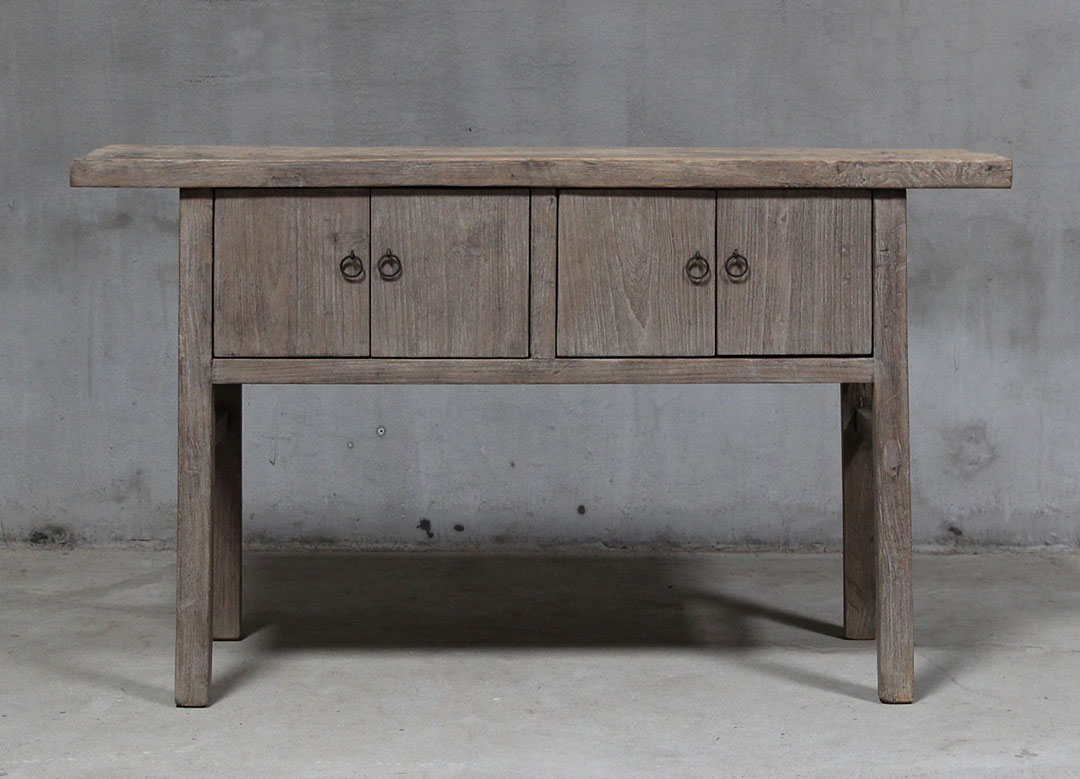 BT-1523, Side table with 4 doors 