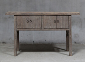 BT-1523, Side table with 4 doors 