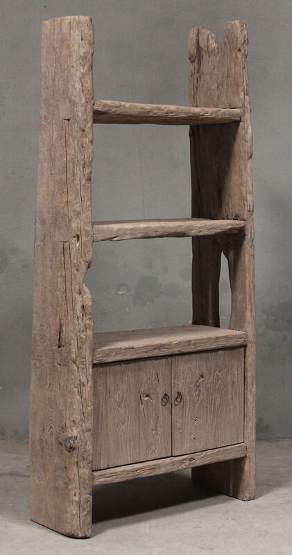BT-1908, Rough wooden open cabinet