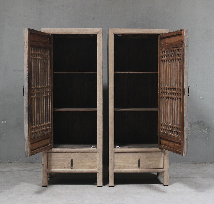 BT-1969, Set of 2 cabinets with vintage doors