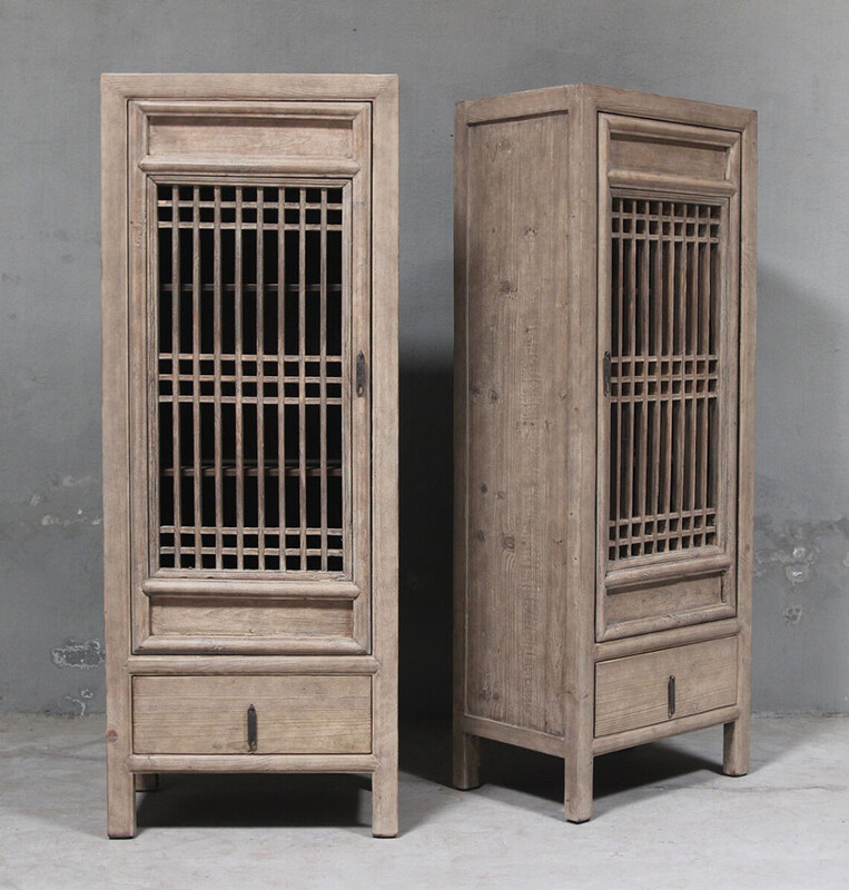 BT-1969, Set of 2 cabinets with vintage doors