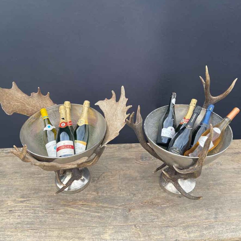CG 102, Red deer antlers champagne cooler