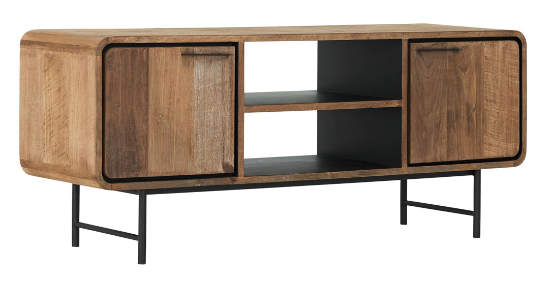 DS 506, TV cabinet with doors and open space