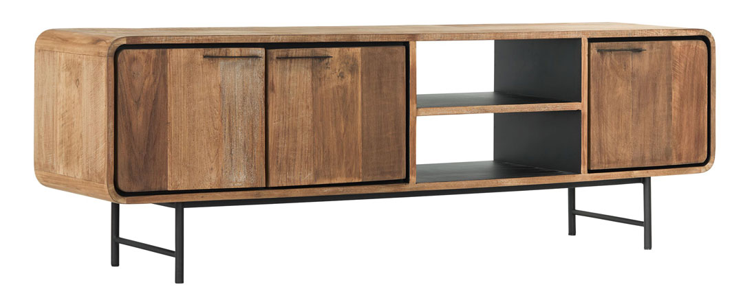 DS 506, TV cabinet with doors and open space