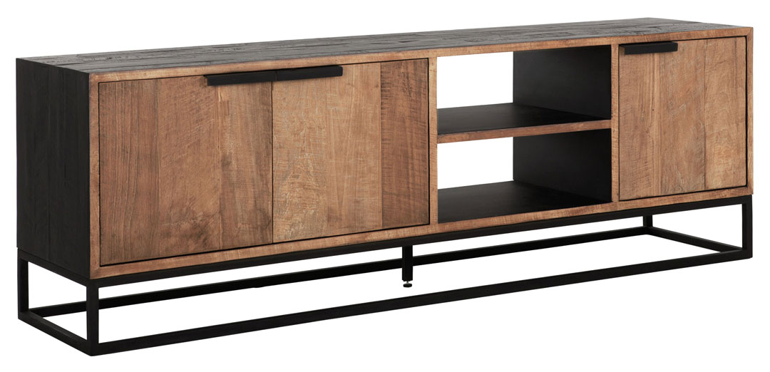 DS 508, TV cabinet with doors and open space