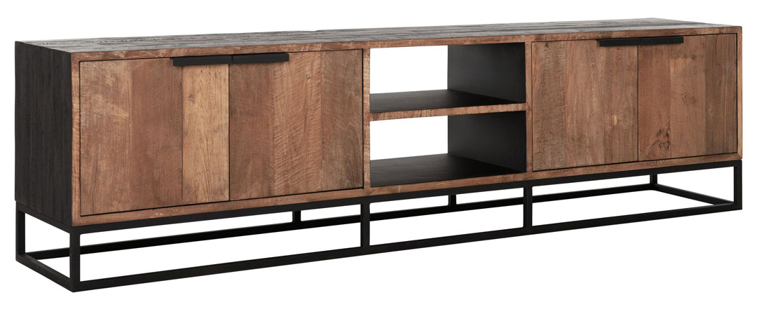 DS 508, TV cabinet with doors and open space