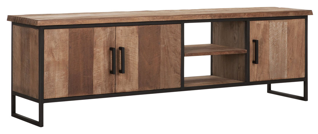 DS 513, TV cabinet with doors and shelfs