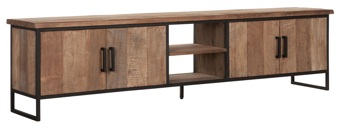 DS 513, TV cabinet with doors and shelfs