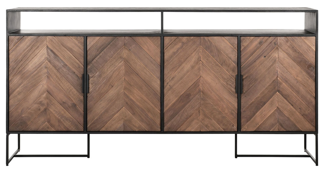 DS 705, Sideboard with 4 doors, herringbone 