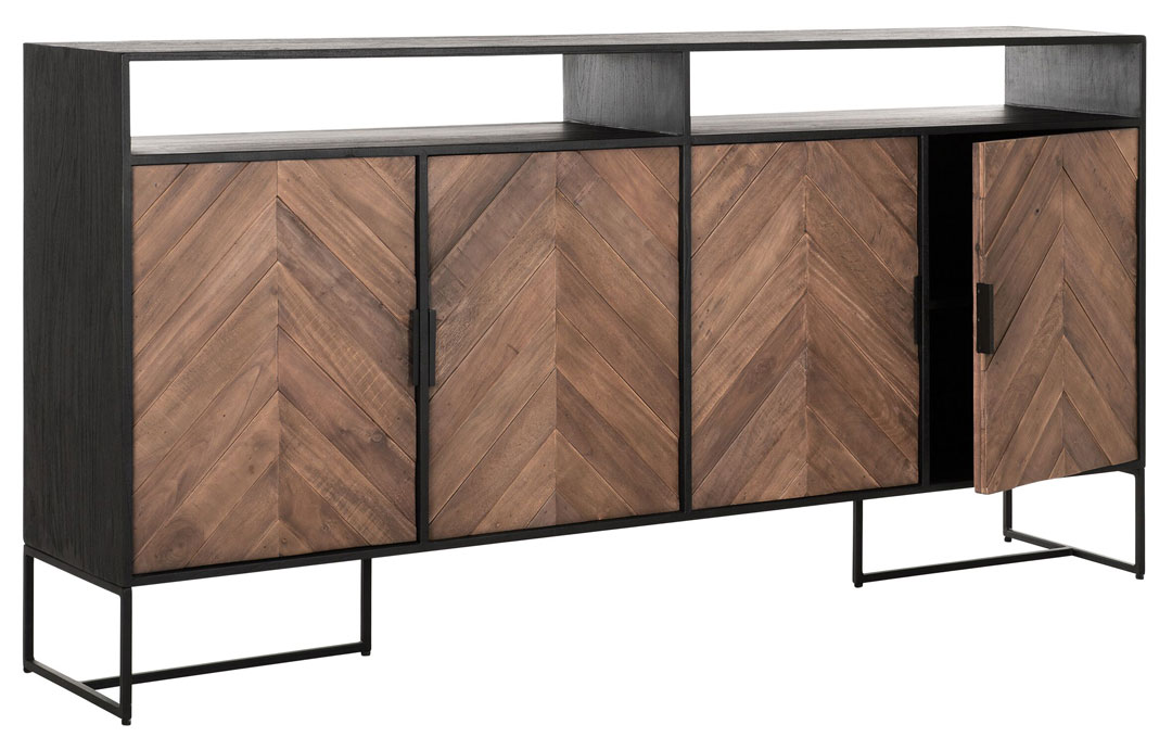 DS 705, Sideboard with 4 doors, herringbone 