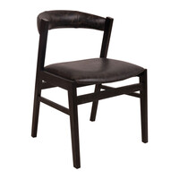 ES 123-B, Black dining chair 