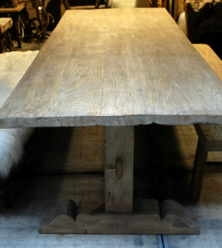 Leesbaarheid In zoomen Contract Mooie grote landelijk eetkamertafel te koop, landelijke tafel -  eetkamertafel - Antieke tafels, tafels van oud hout. landelijke tafels. -  De Jong Interieur