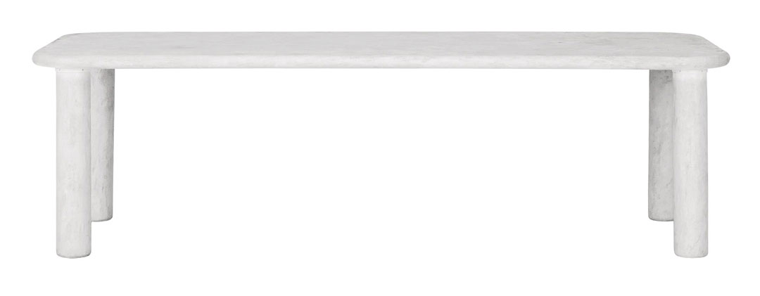 ET 329, Light concrete look dining table