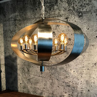 HL 118-A, Design pendant light, silver