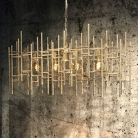 HL 126, Design pendant light in silver metal