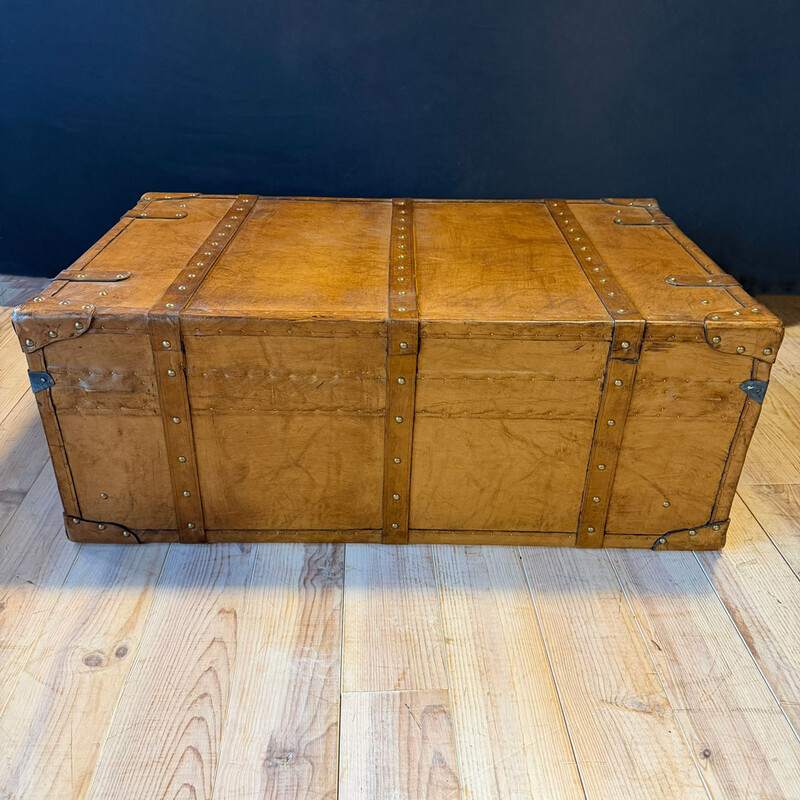 KO 180, Brown leather trunk 