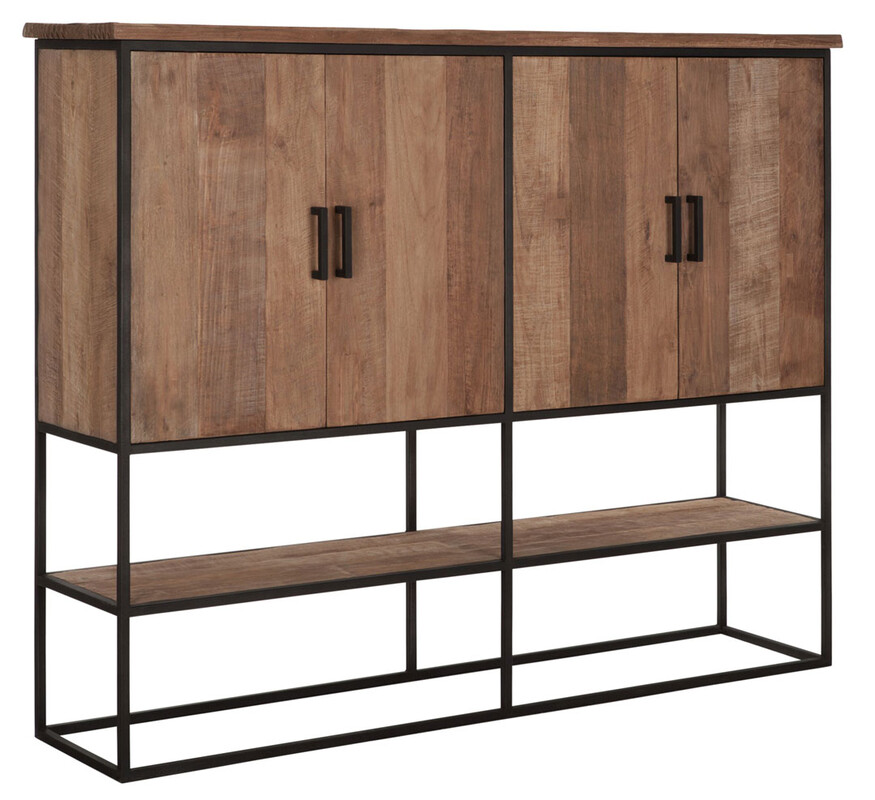 KT 307, Cabinet with 4 doors and shelfs