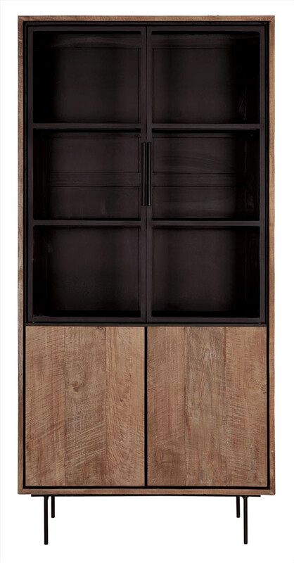 KT 321, Cabinet with 2 glass doors and 2 wooden doors