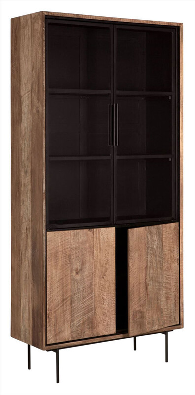 KT 321, Cabinet with 2 glass doors and 2 wooden doors