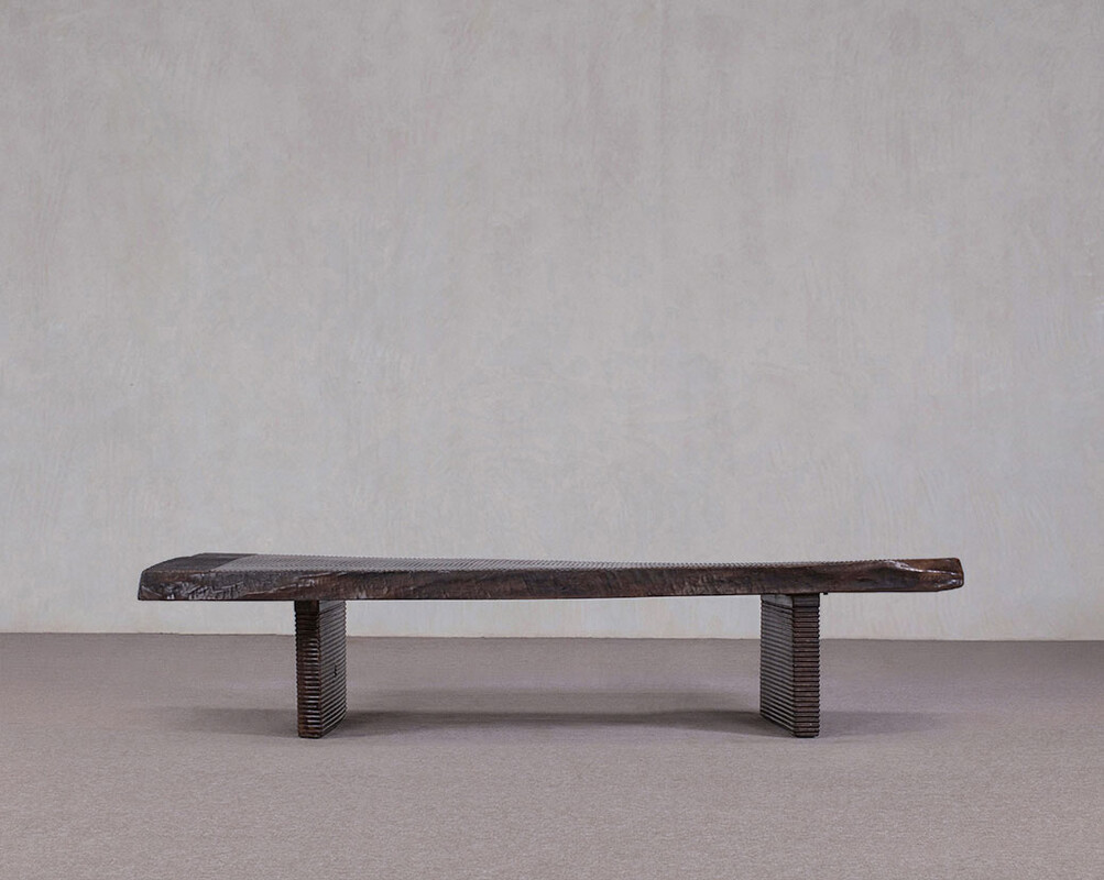 L-40, Black wooden coffee table 