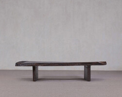 L-40, Black wooden coffee table 