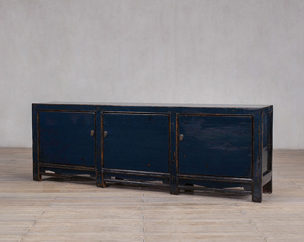 L-85, Blue sideboard with 3 drawers