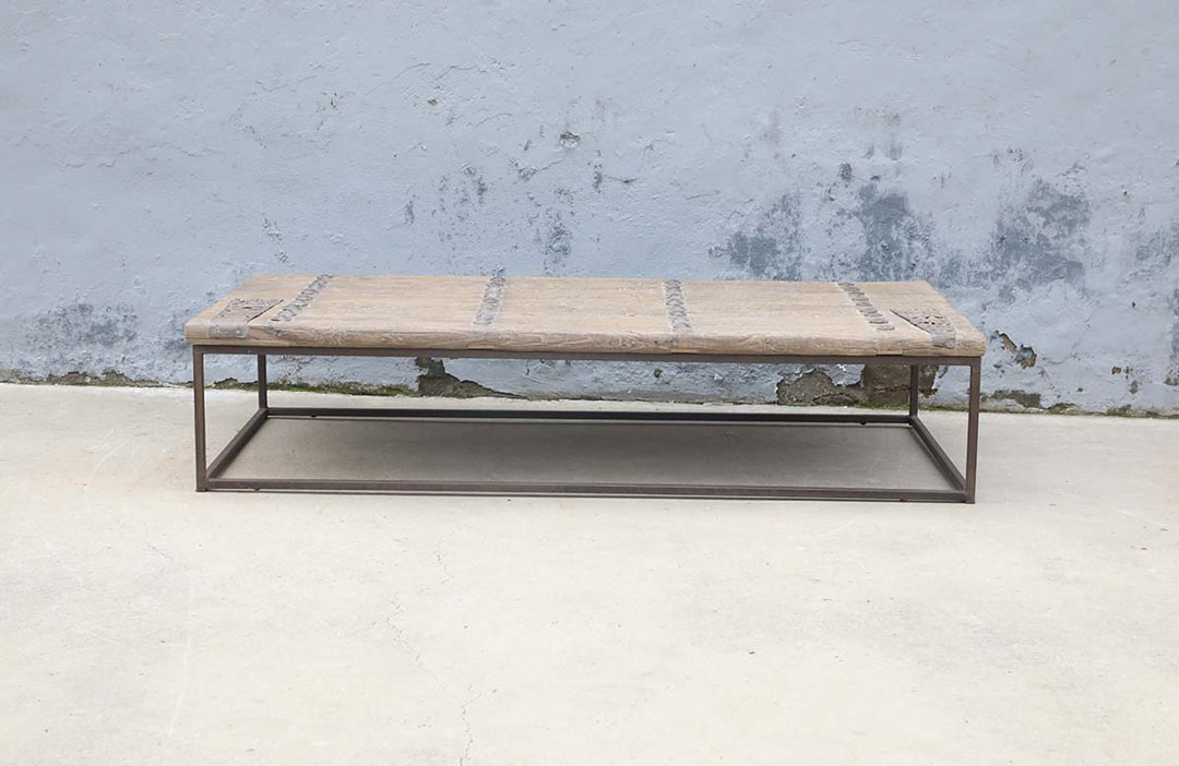 L210, Coffee table from old door
