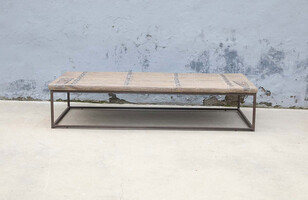 L210, Coffee table from old door