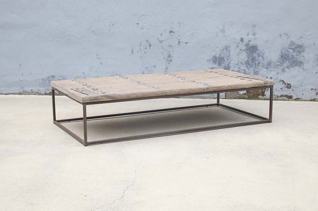 L210, Coffee table from old door