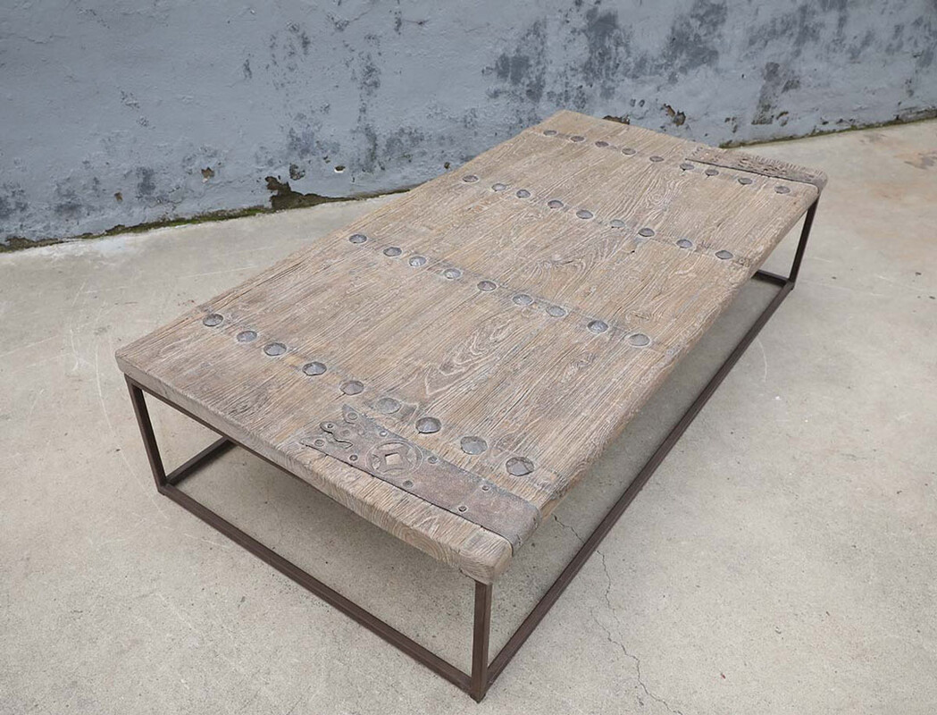 L210, Coffee table from old door