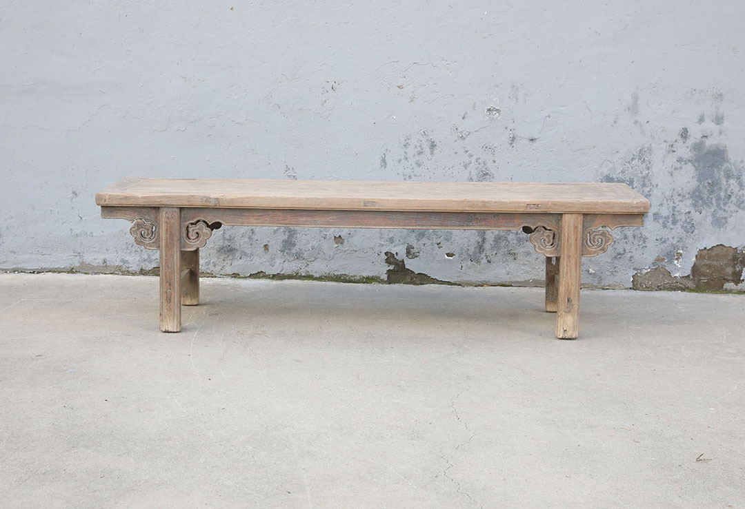 L244, Vintage wooden bench