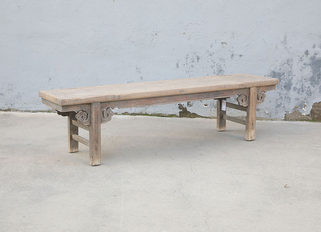 L244, Vintage wooden bench