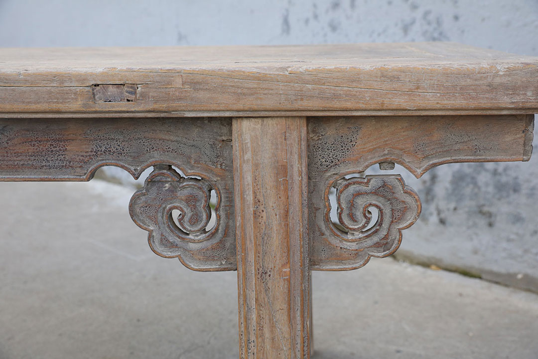 L244, Vintage wooden bench