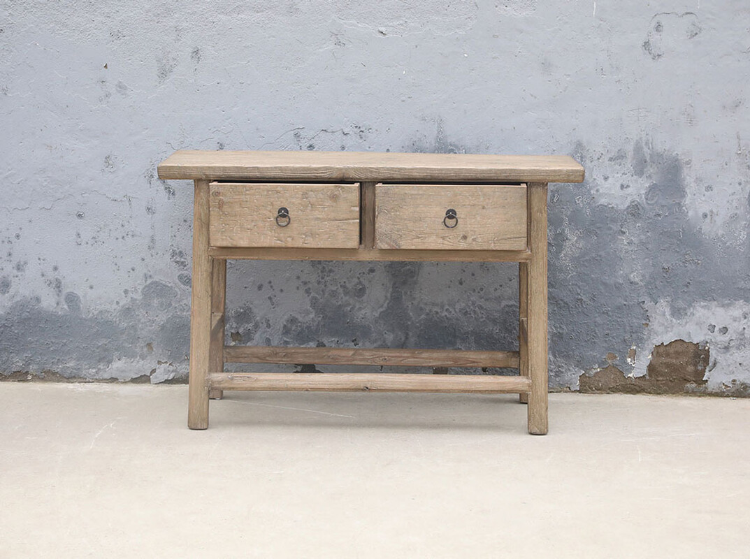 L285, Side table with 2 drawers