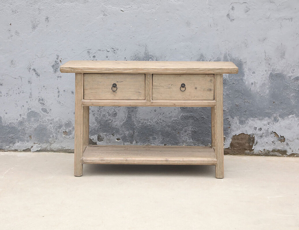 L286, Side table with 2 drawers