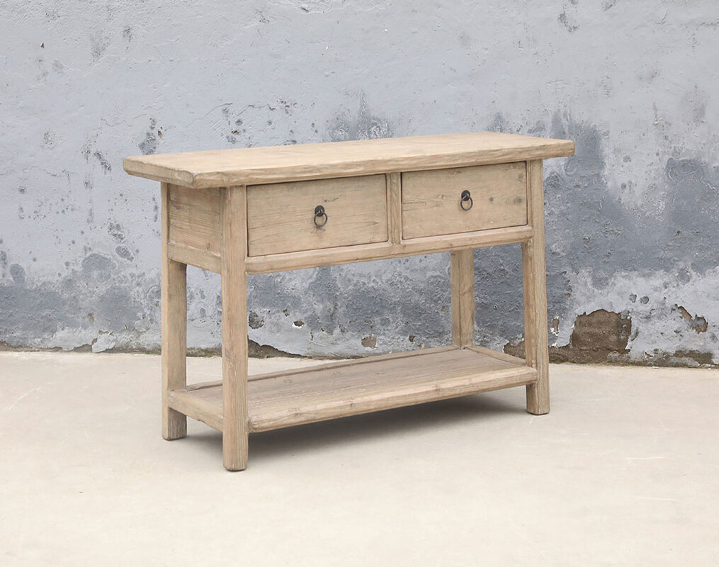 L286, Side table with 2 drawers