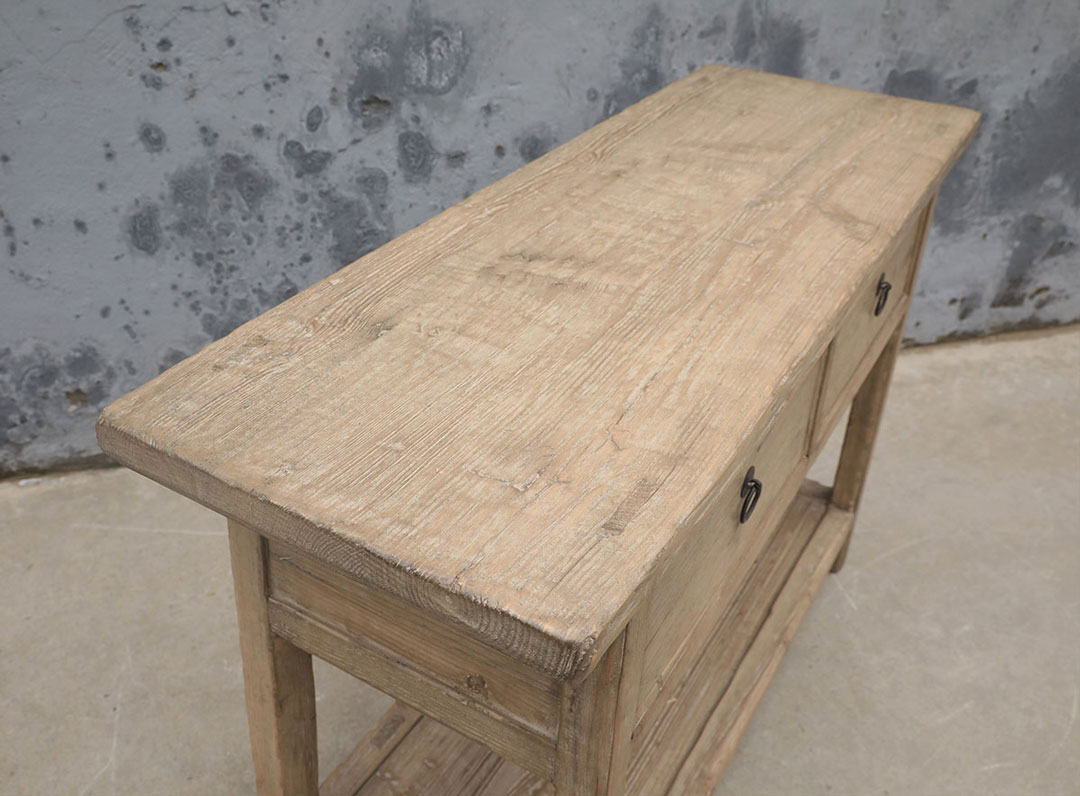 L286, Side table with 2 drawers