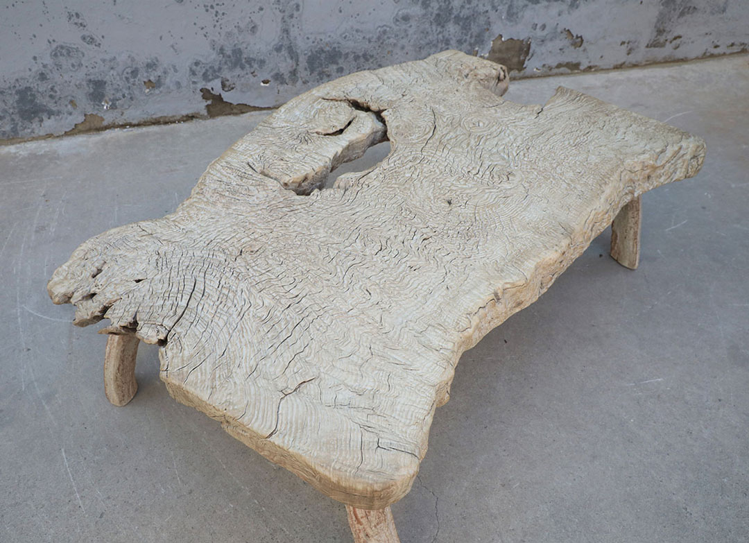 L333,  Coffee table, elmwood