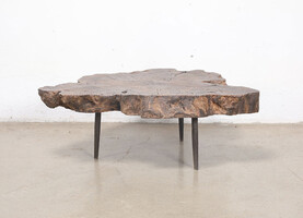 L335, Dark wooden coffee table 